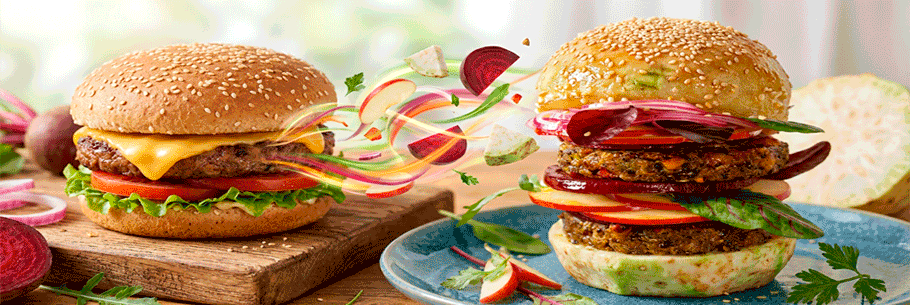 Sellerie-Quinoa-Burger