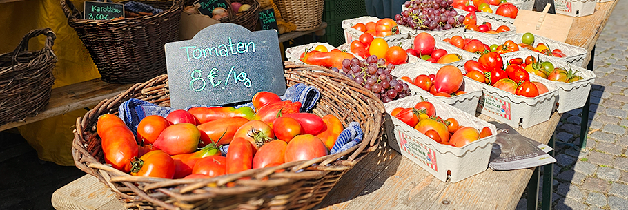 Tomaten auf dem Markt