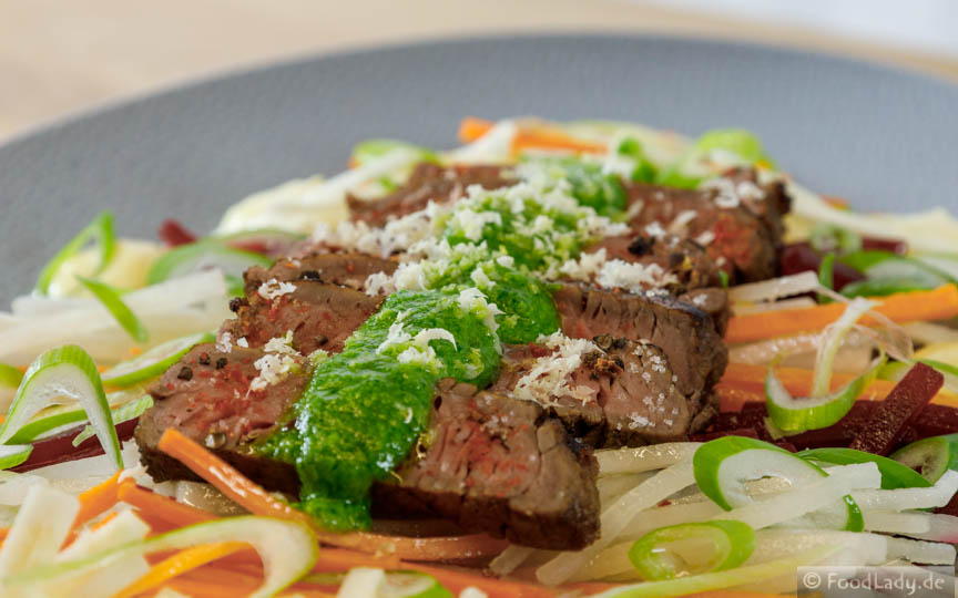 Steckrübe-Rosenkohl-Curry mit Butter Chicken
